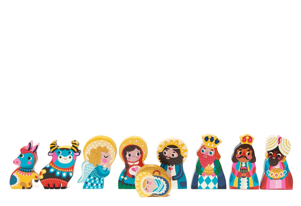 Petit Monkey kerststal WF2-R