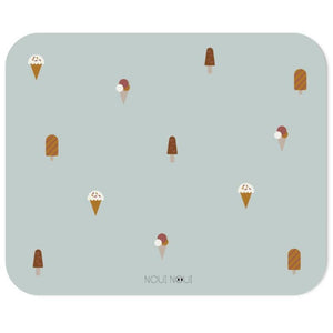 Noui Noui placemat XL ice cream grey