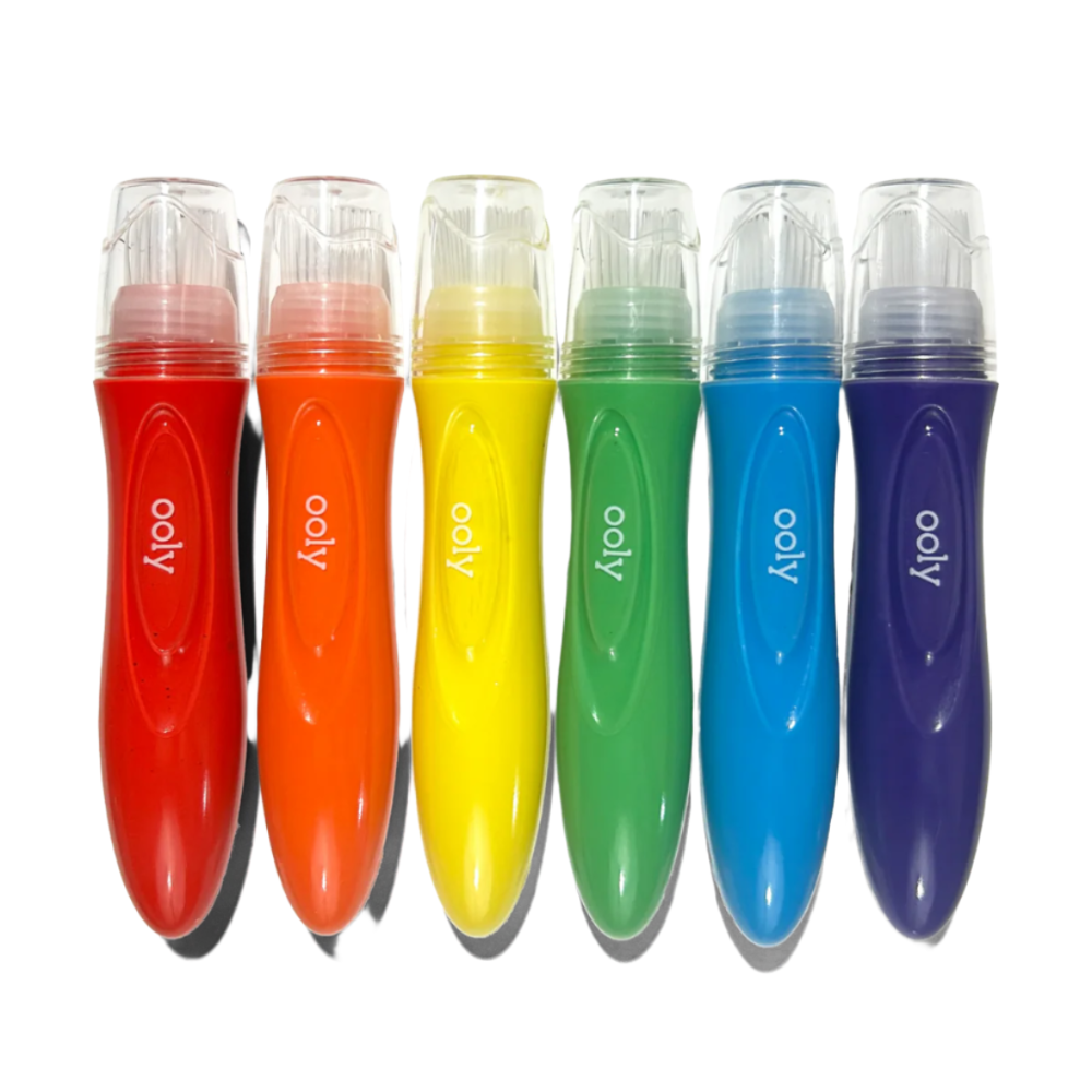 Buy OOLY Squeezable paint brushes 6 stks / 3 jr+