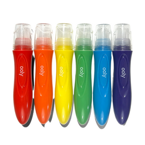 OOLY Squeezable paint brushes 6 stks / 3 jr+