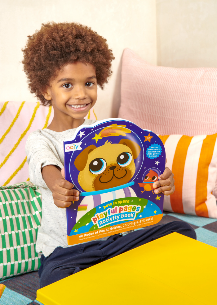 OOLY activity book pets in space 4 jr+ b
