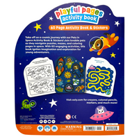 OOLY activity book pets in space 4 jr+d