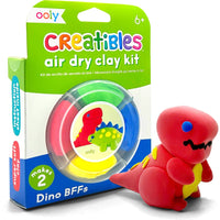 OOLY creatibles DIY air-dry clay kit Dino 6 jr+