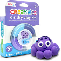 OOLY creatibles DIY air-dry clay kit Ocean BFFs 6 jr+