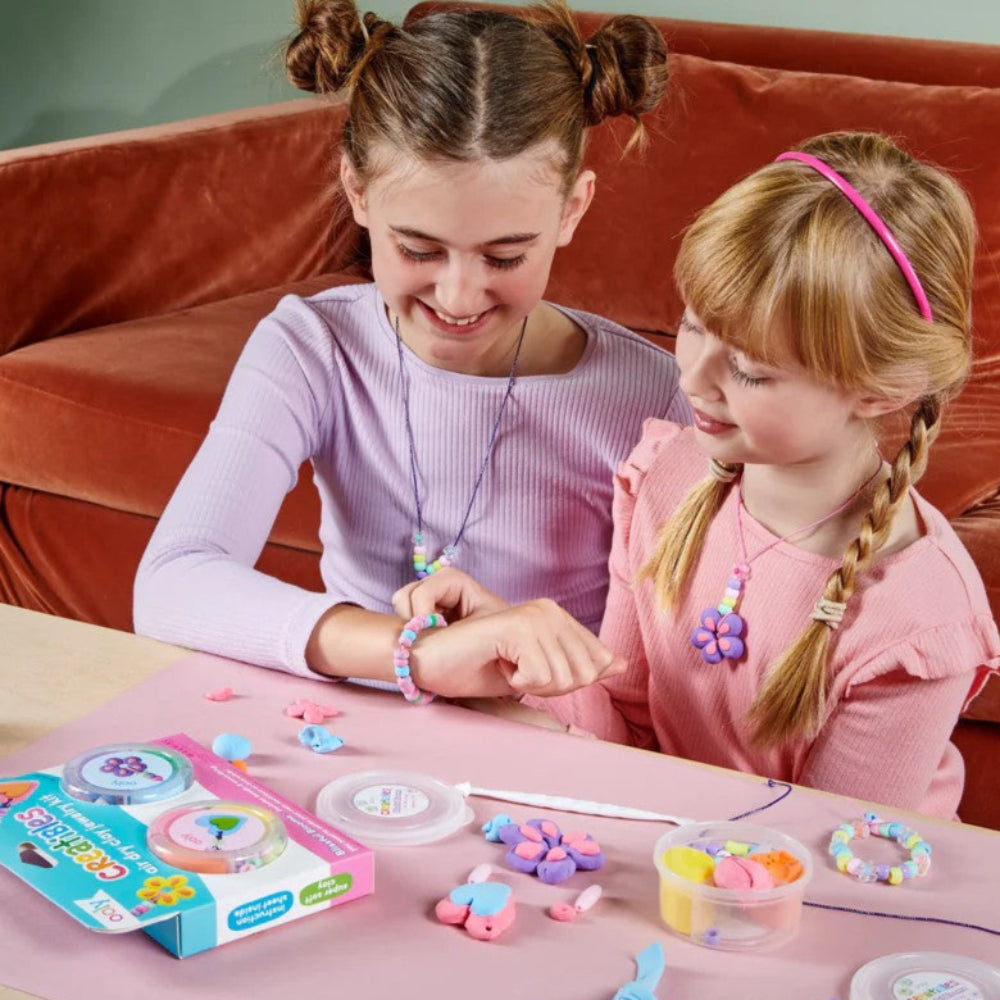 OOLY creatibles set jewelry Blissful Blooms 6 jr+