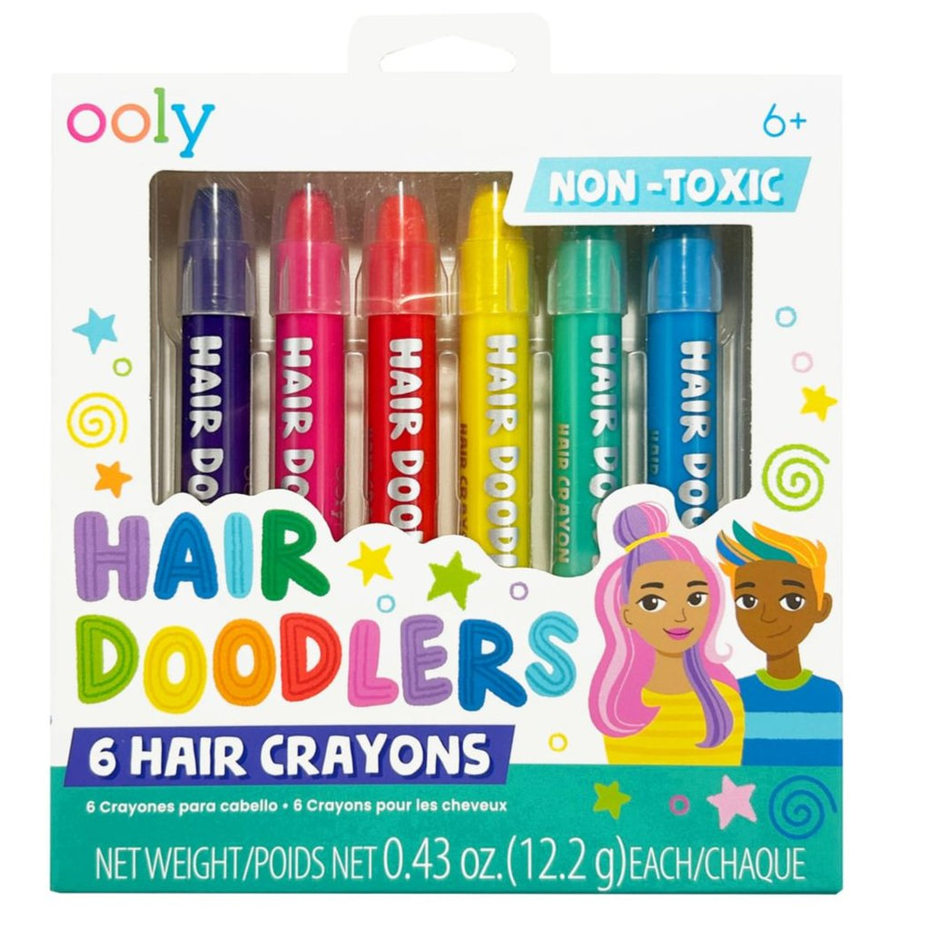 OOLY hair doodlers 6 jr+