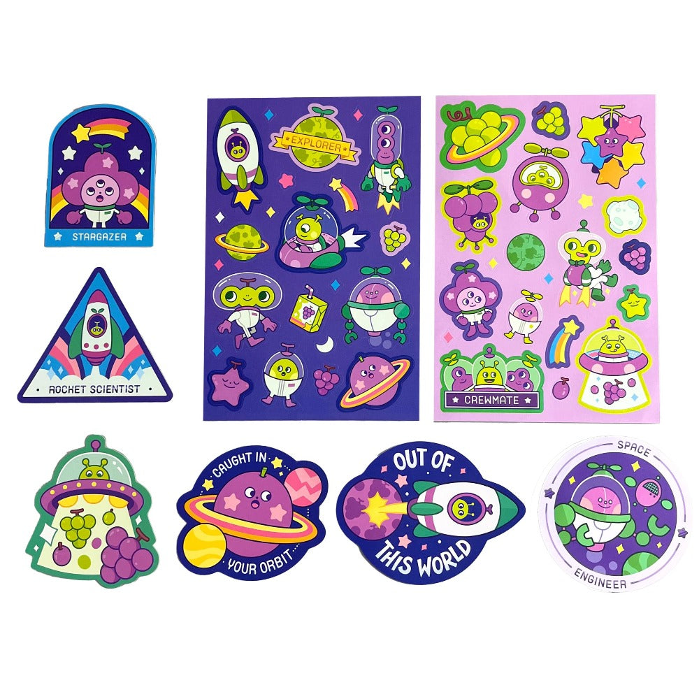 Buy OOLY stickiville geurstickers Grape galaxy