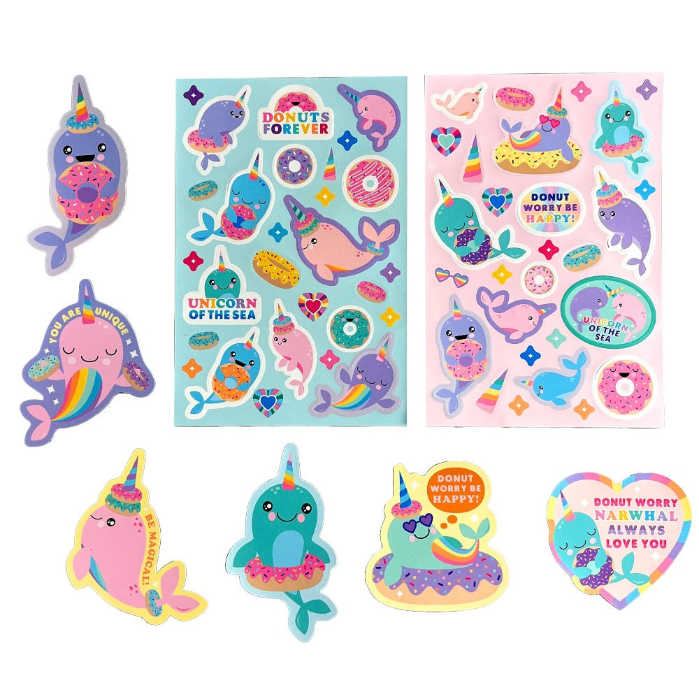 Buy OOLY stickiville geurstickers Nom nom narwals