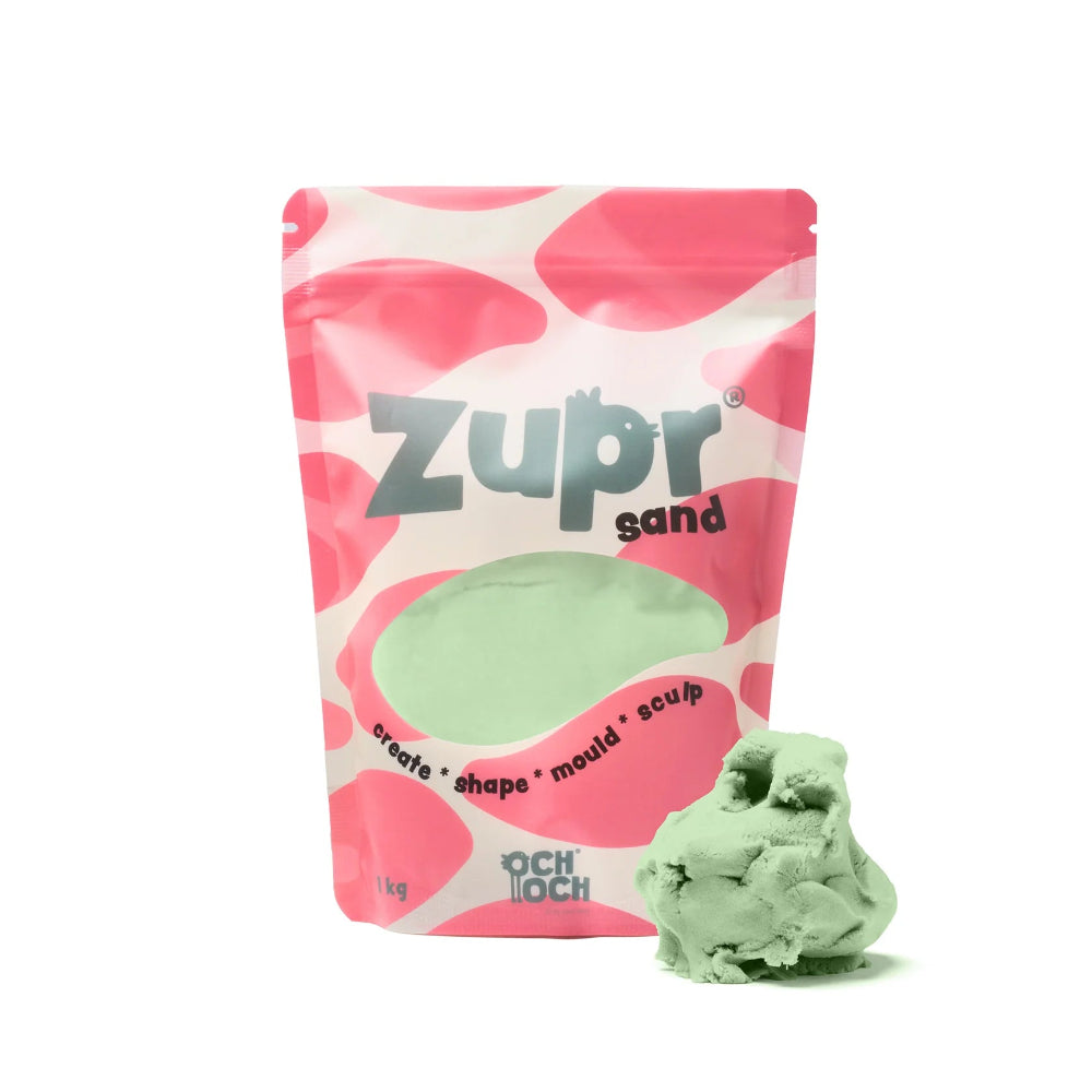 OchOch - Zupr Sand kinetisch zand Grassy green 1 kgZUPR100002