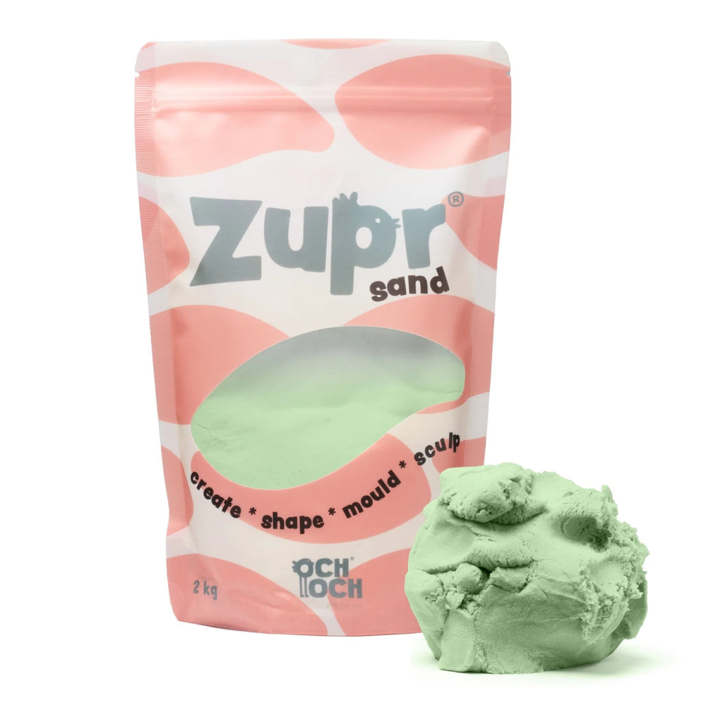 OchOch - Zupr Sand kinetisch zand Grassy green 2kg