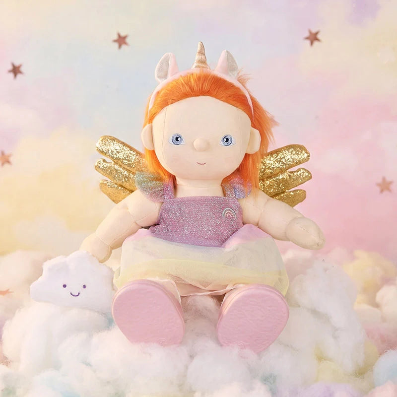 Olli Ella Dinkum Doll Unicorn outfit set 3 jr+