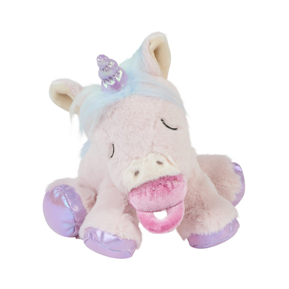 Olli Ella Binky Baby Unicorn Sparkle Pink