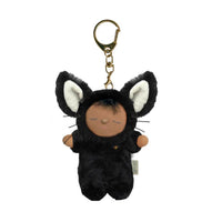 Olli Ella Cozy Bag Charm Cat Nox  a