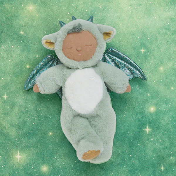 Olli Ella Cozy Dinkum Doll Ash Dragon Green