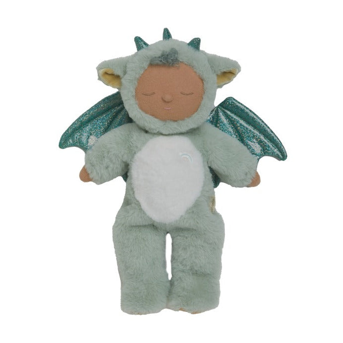 Olli Ella Cozy Dinkum Doll Ash Dragon Green 9353515051380