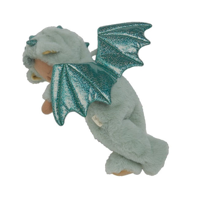 Olli Ella Cozy Dinkum Doll Ash Dragon Green
