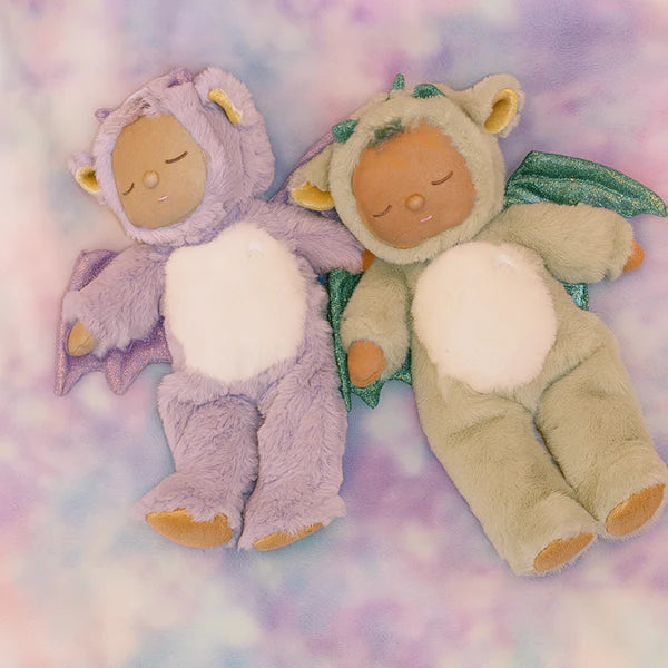 Olli Ella Cozy Dinkum Doll Ash Dragon Green katoen + polyester 