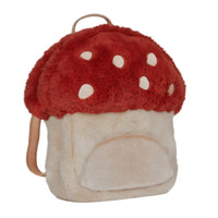 Olli Ella Hopalong Mushroom Backpack redOEKBAG-MBA-REO