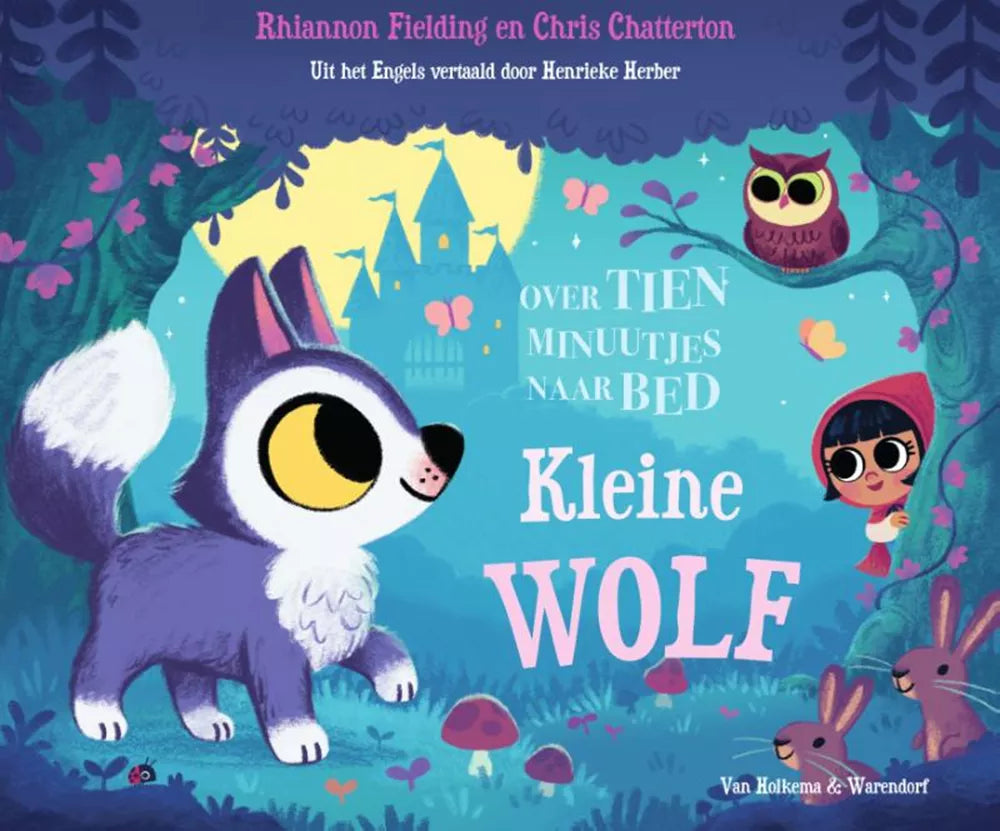 Over 10 minuutjes naar bed kleine wolf 1jr 9789000393367 a