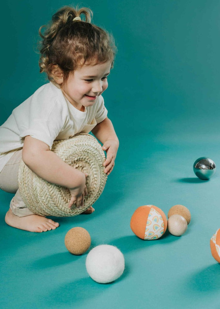 Lilliputiens bath and teething toy Marius 3 months + PBSENSORYBALLS