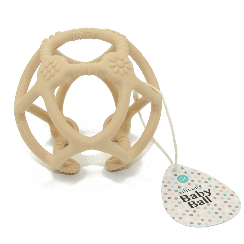 Buy Petit Monkey bijtspeeltje bal honey peach 0 mnd+
