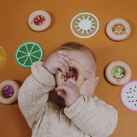 Petit Boum sensorische donut wortels 6 mnd +PBSDCARb