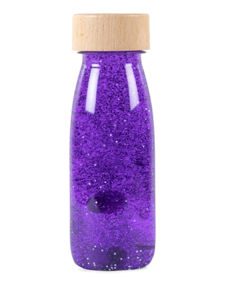 Buy Petit Boum sensorische fles Float Purple 3 mnd+