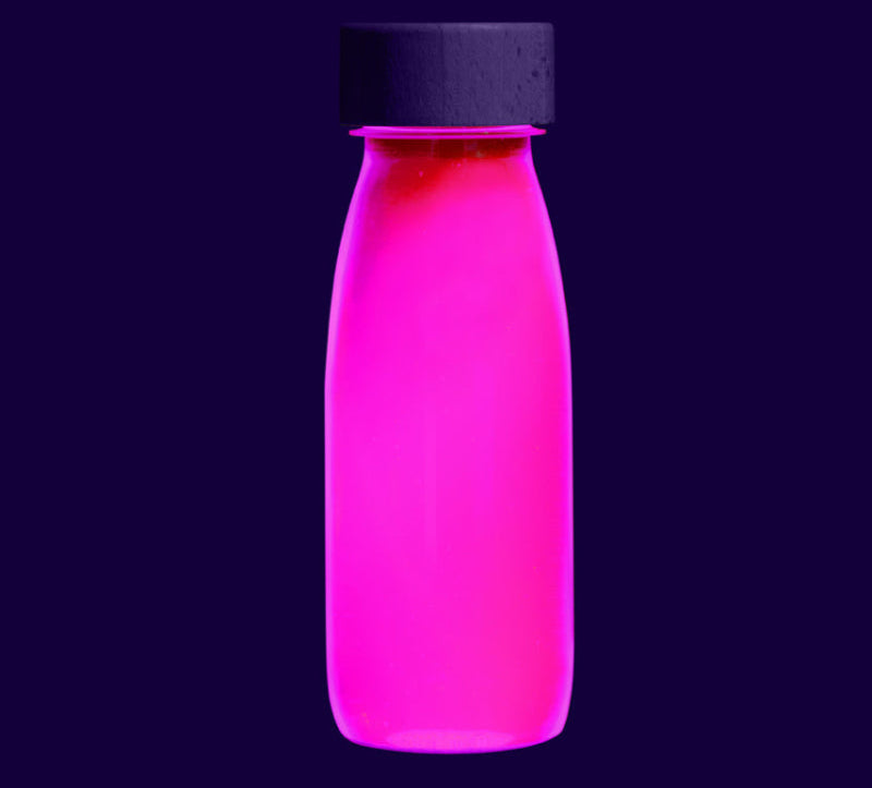 Buy Petit Boum sensorische fles Float pink glow in the dark 3 mnd+