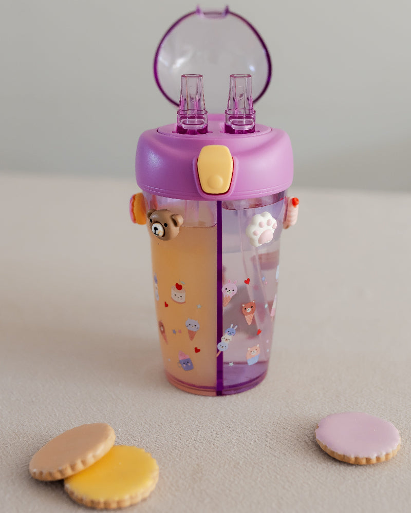 Petit Monkey 2 in 1 drinkfles Sparkling Sweets 8719244227105