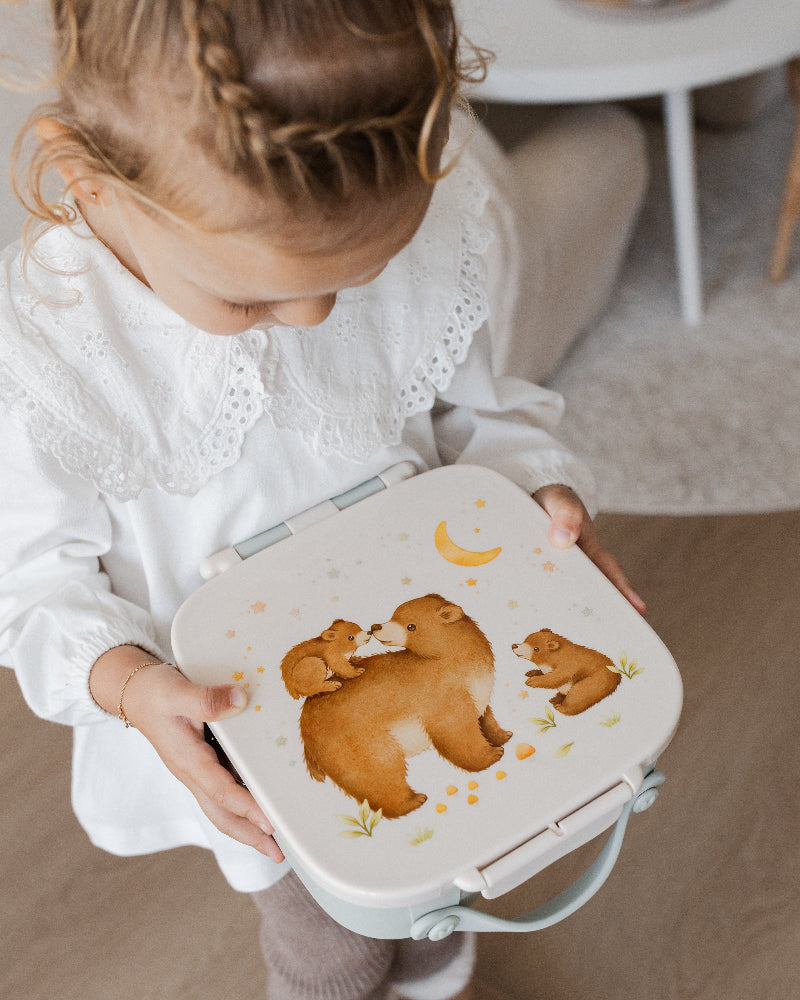 Petit Monkey bento lunchbox Bear 8719244227075
