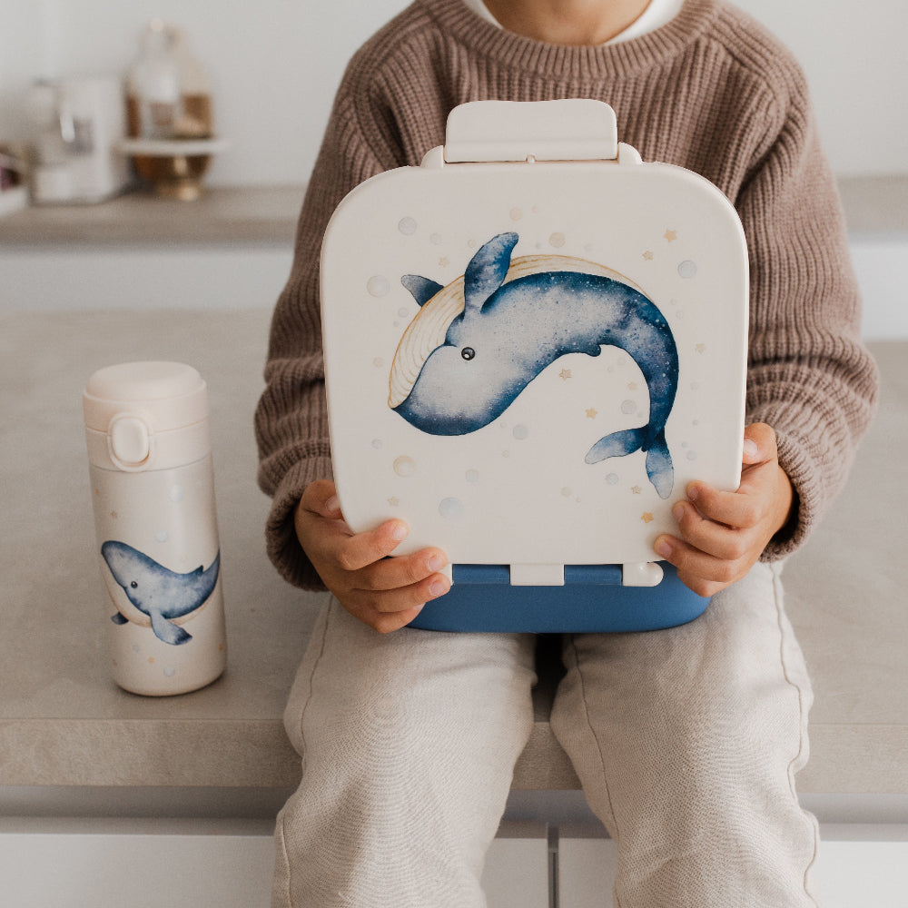 Petit Monkey bento lunchbox Whale