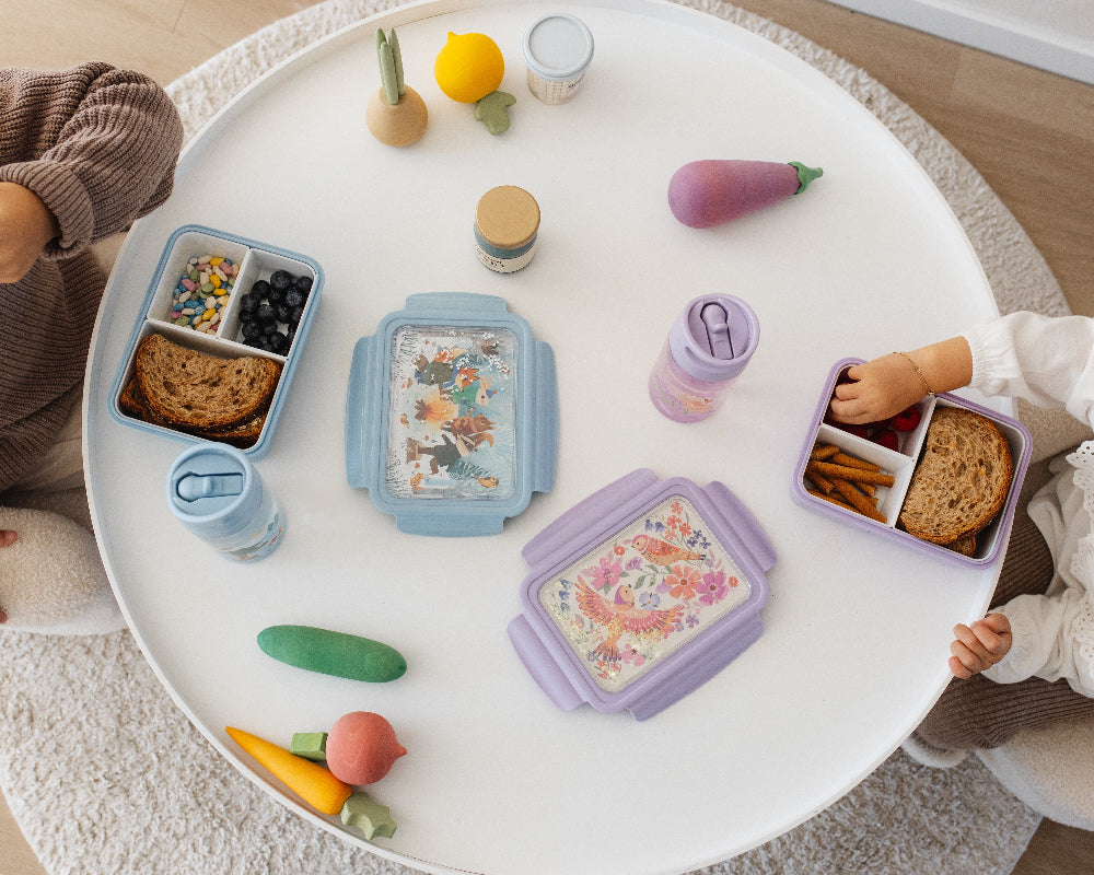 Petit Monkey broodtrommel bento bonfire animals