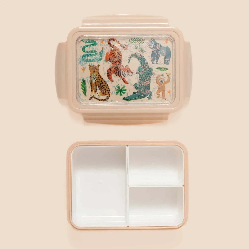 Petit Monkey broodtrommel bento upside down animals LB54-R