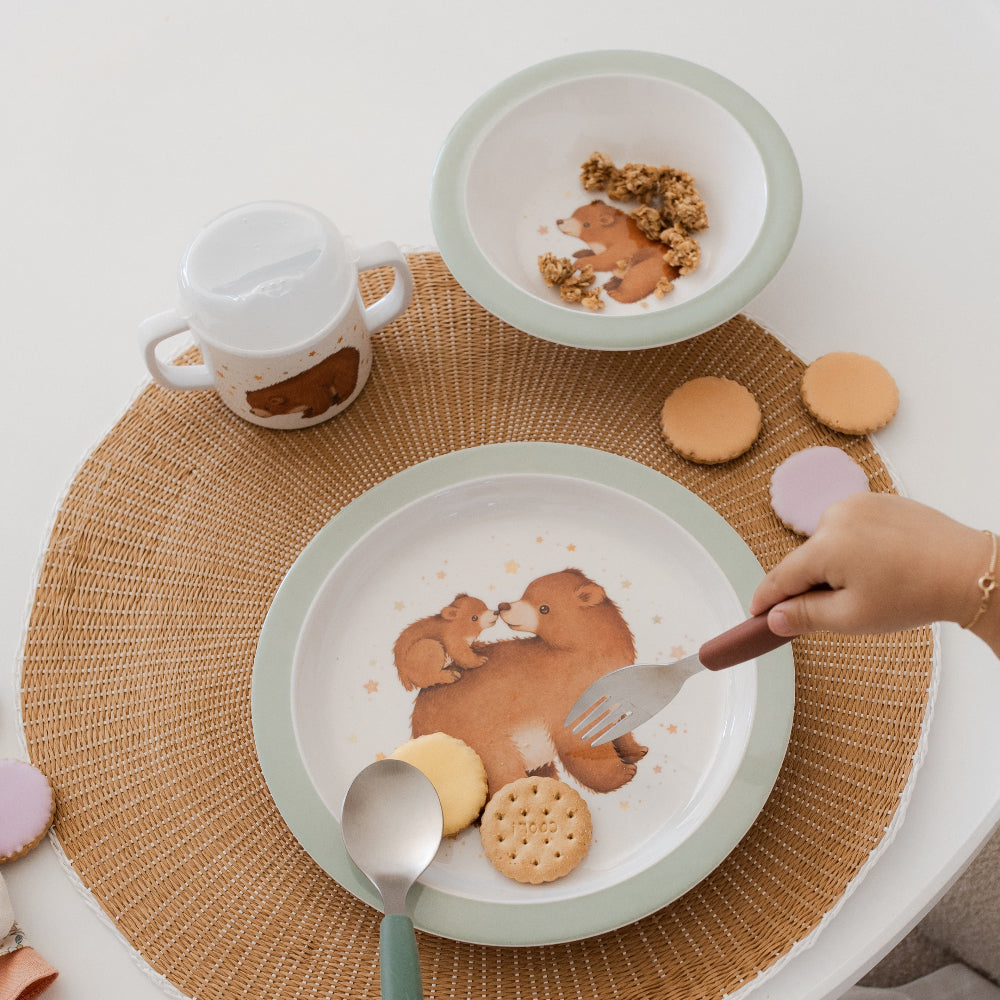 Petit Monkey melamine bakje Bear and Stars 100% melamine