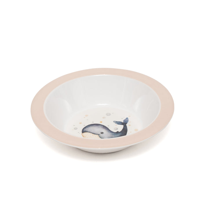 Petit Monkey melamine bakje WhaleMB17-Rd