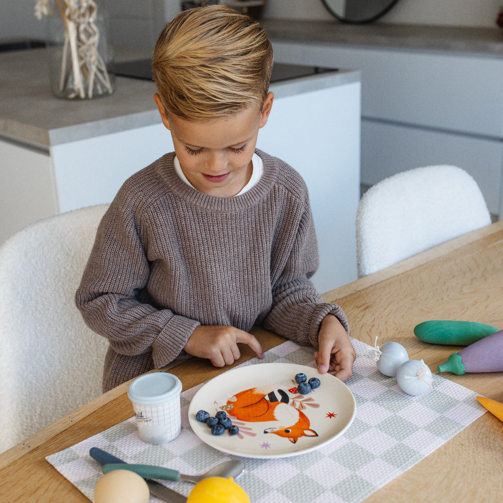 Petit Monkey melamine bord Fox 8719244227174