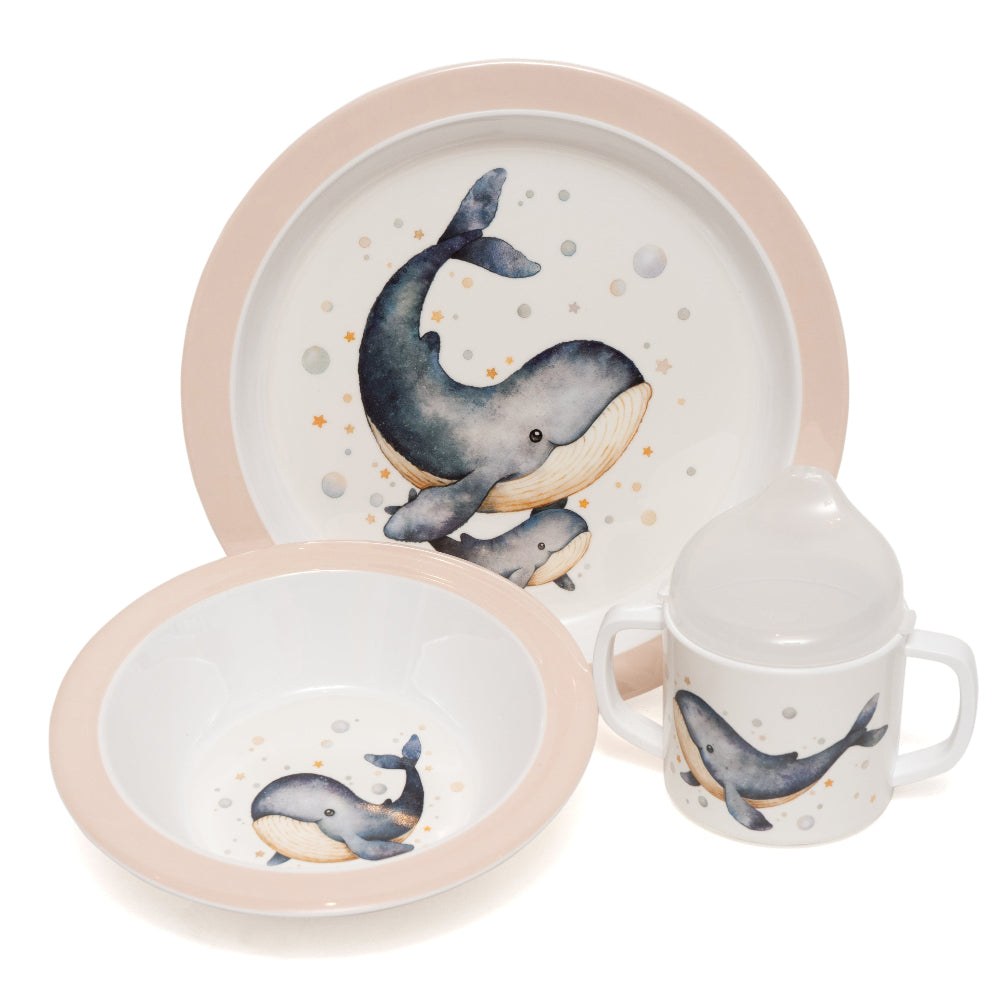 Petit Monkey melamine bord Whale 100% melamine