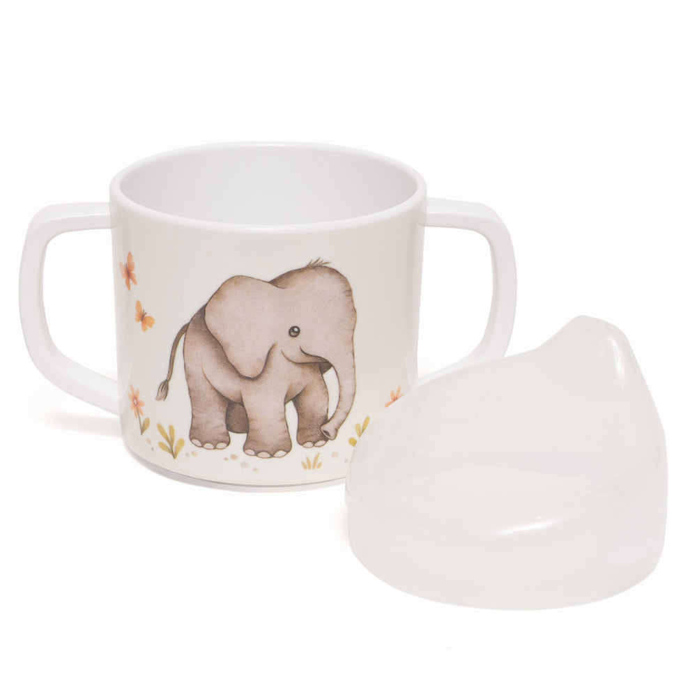 Petit Monkey melamine tuitbeker met oren Elephant MCB23-R