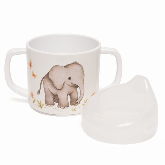Petit Monkey melamine tuitbeker met oren Elephant