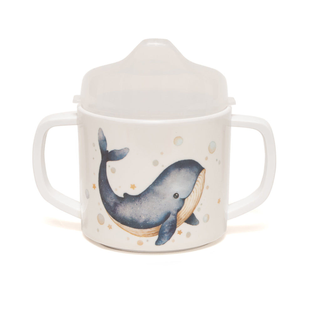 Petit Monkey melamine tuitbeker met oren Whale