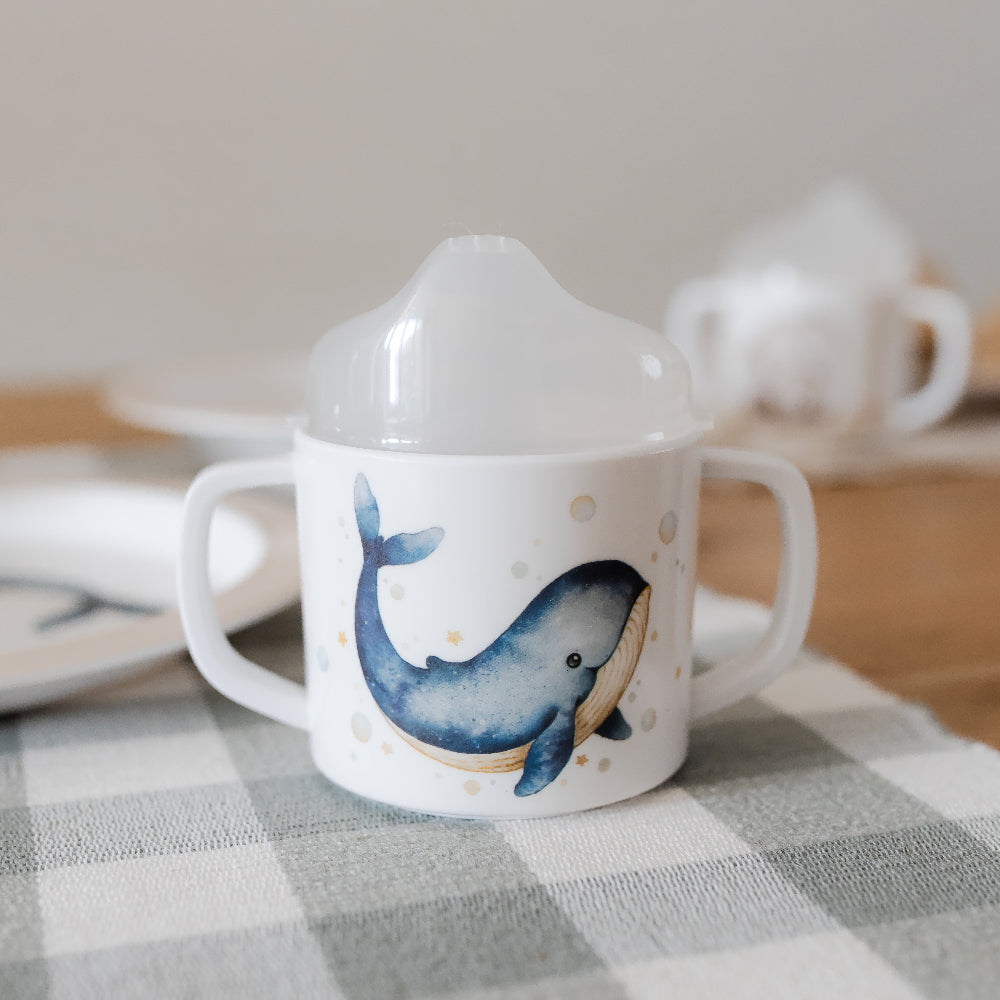 Buy Petit Monkey melamine tuitbeker met oren Whale