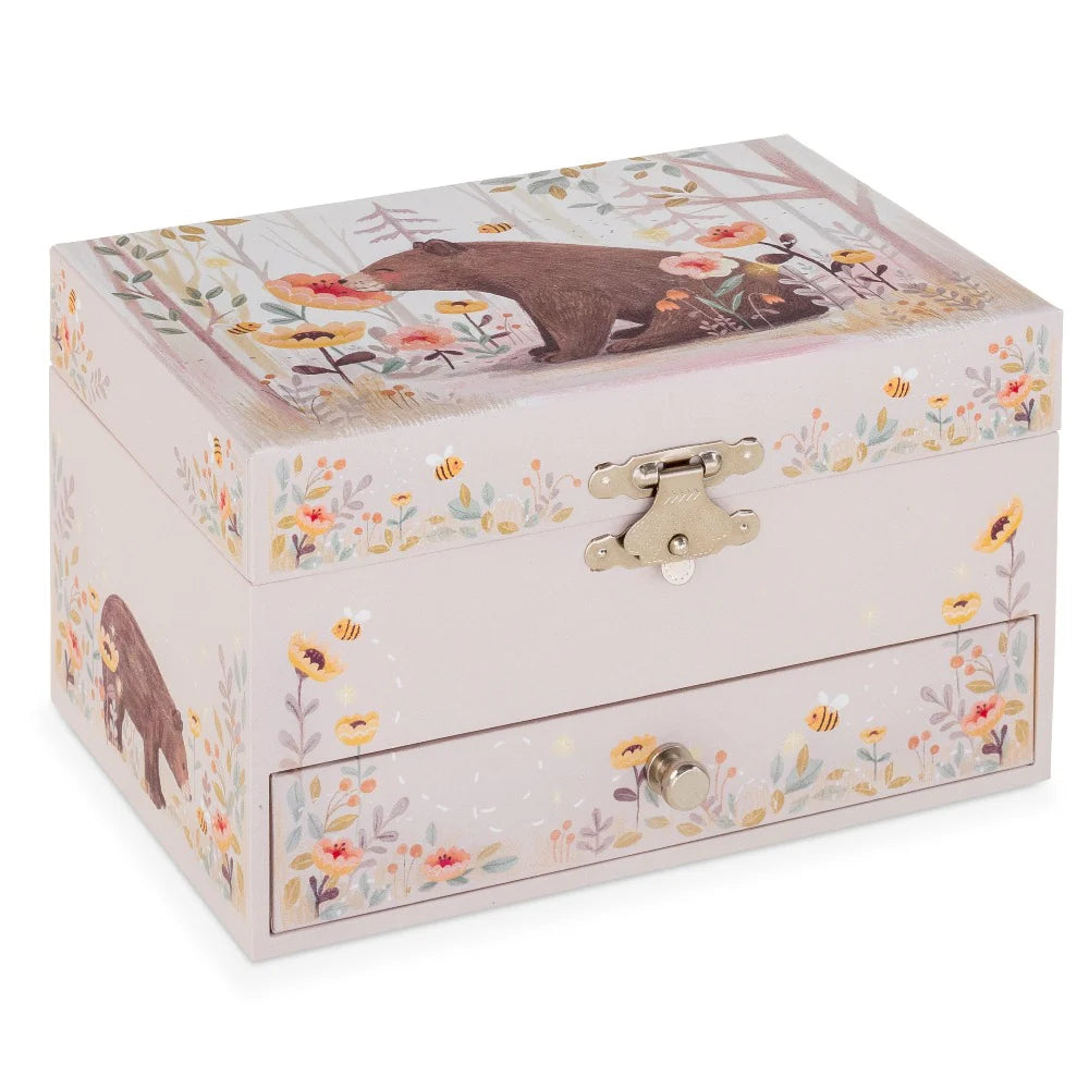 Petit Monkey muziekdoos bijoux bear