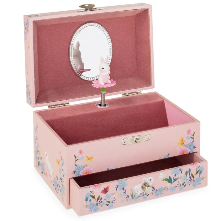 Petit Monkey muziekdoos bijoux rabbit