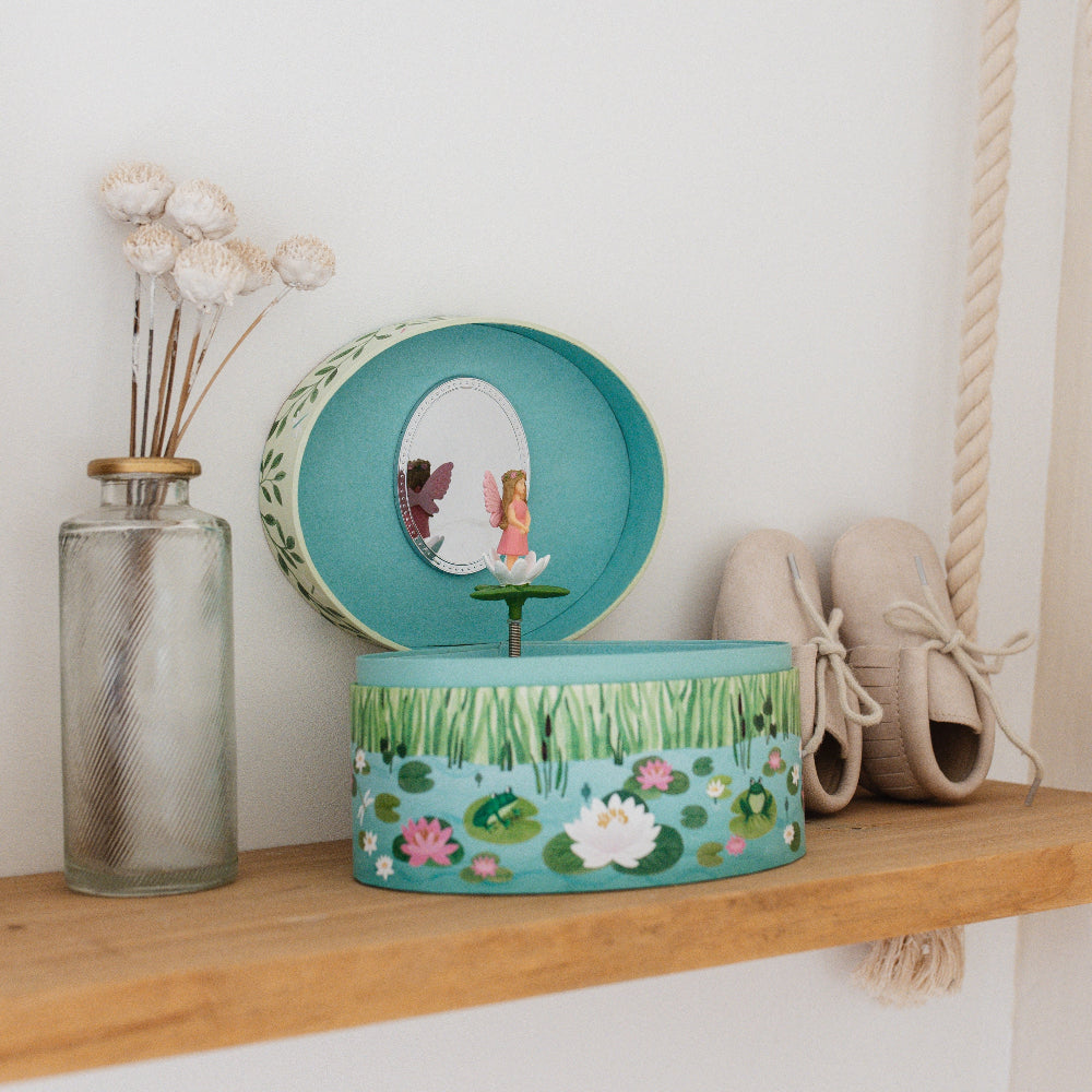 Petit Monkey bijoux music box water fairy 8719244224890