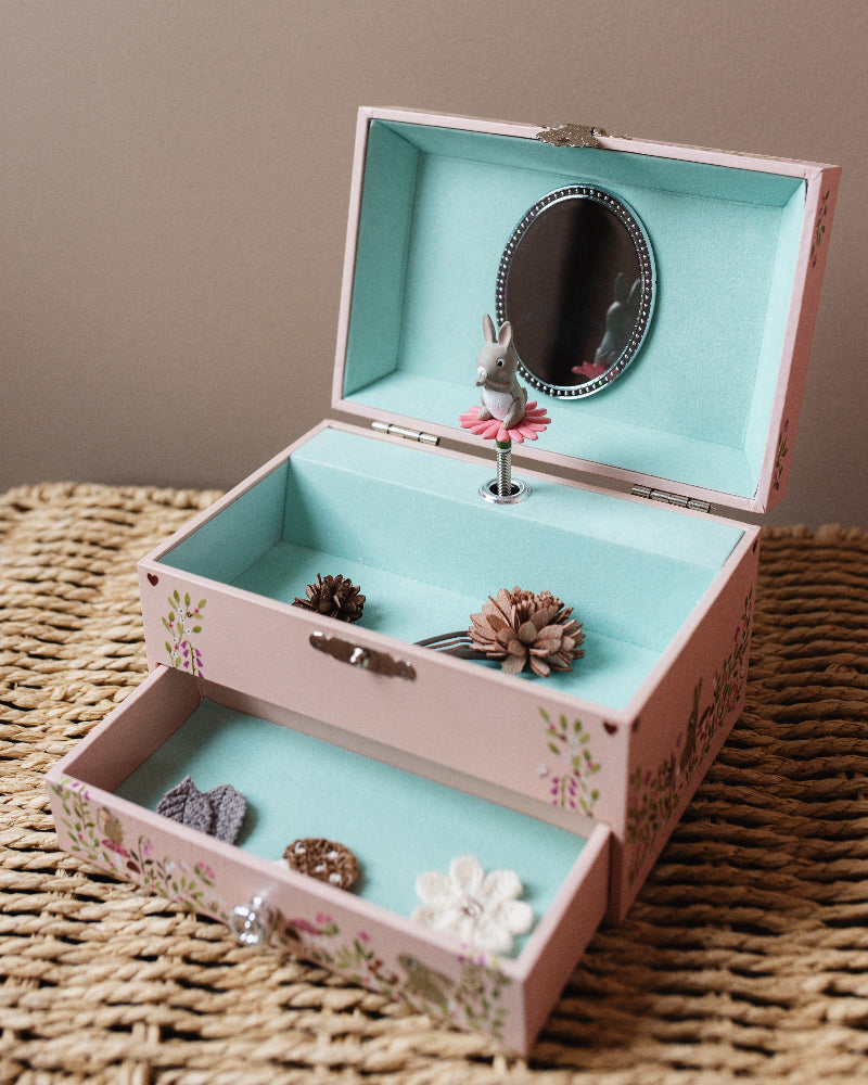 Petit Monkey bijoux music box woodland 8719244224906