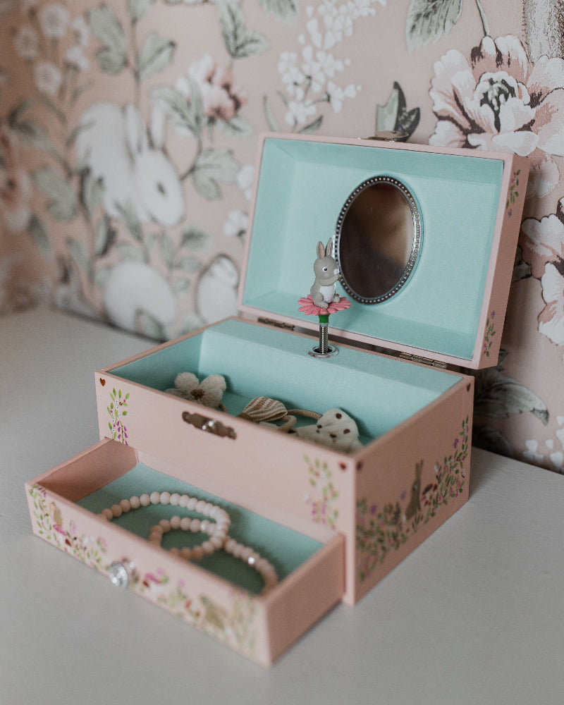 Petit Monkey bijoux music box woodland
