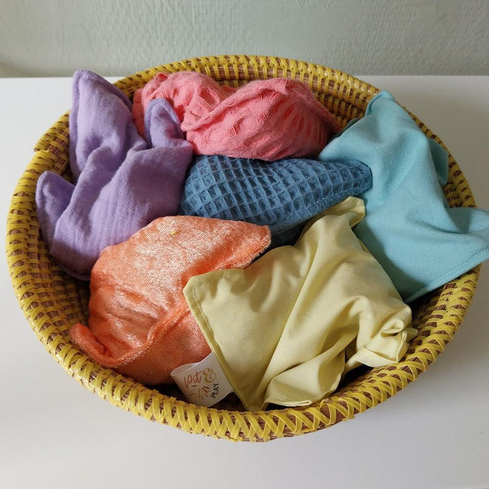 Pit and Play pittenzakjes Pastel set 6 stks 6 mnd+