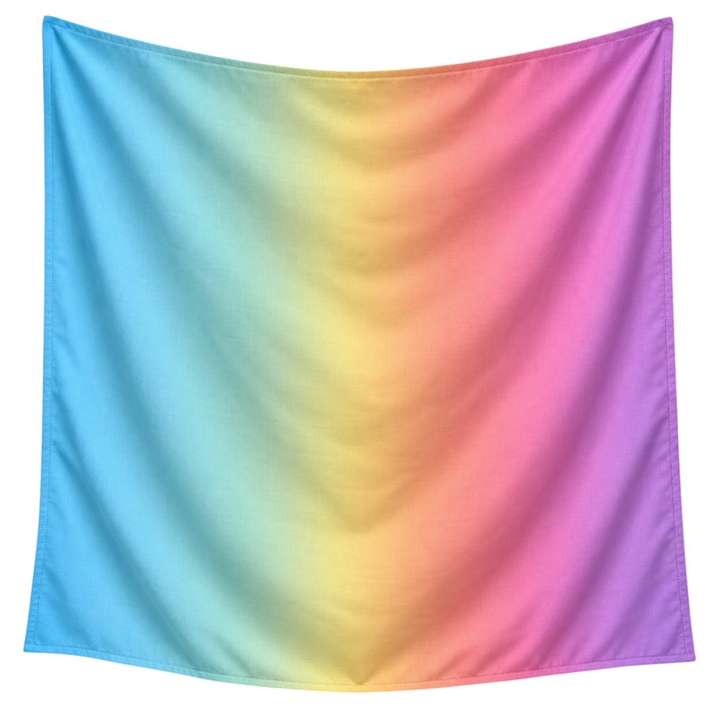 Pit and Play speeldoek pastel fade large 75 x 75 cm