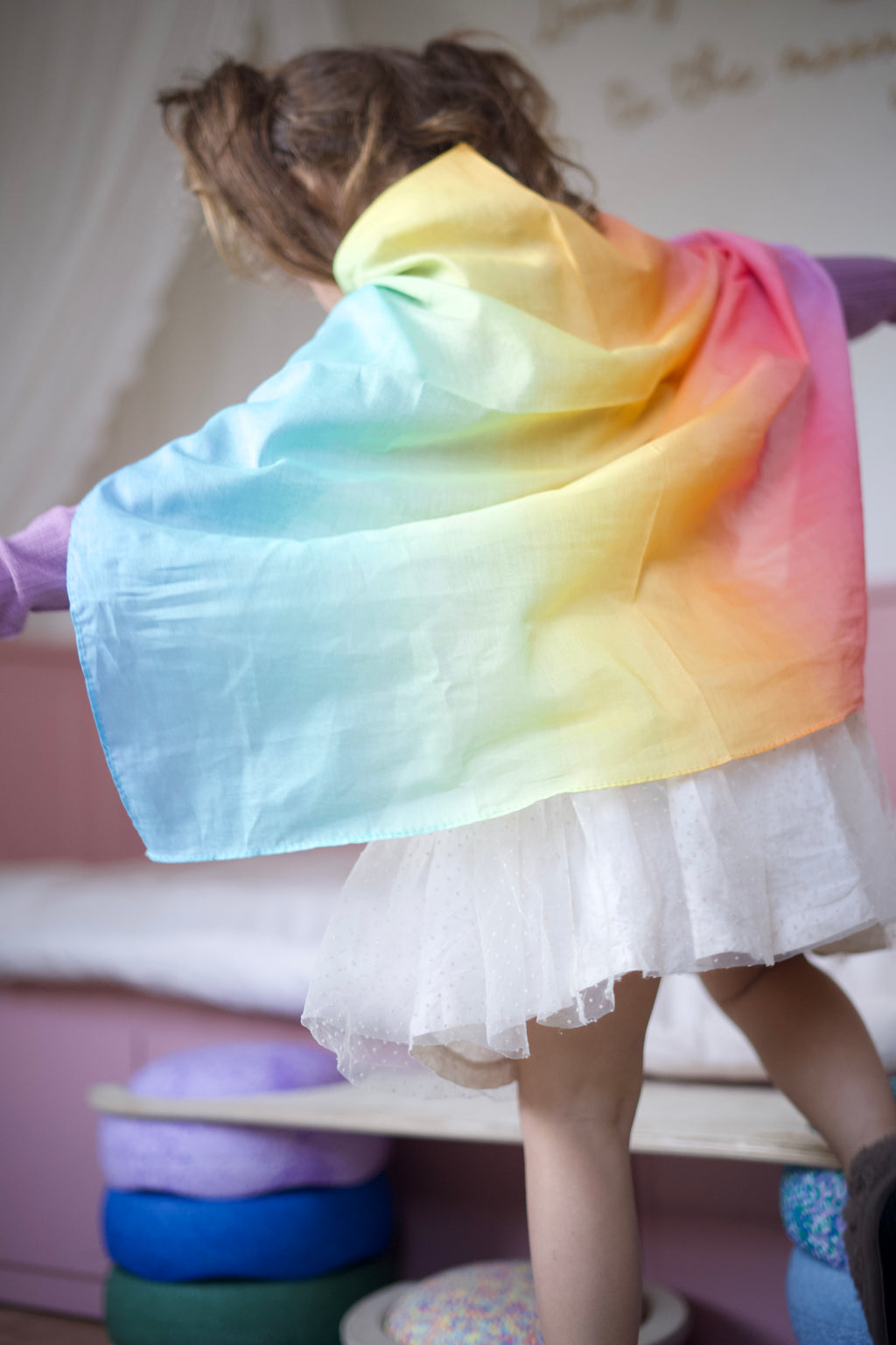 Pit and Play speeldoek pastel fade large 75 x 75 cm 9507338572663