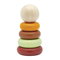 Plan Toys stacking tower natural 1yr+